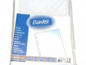 Sleeves Bantex Maxi, A4 + (22x30cm), 100 microns, matt (50) 0809-203