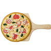 Kamado barbecue pizza peel