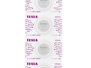 Batteries Tesla CR1616 Lithium 45 mAh (16610520) (5 pcs)