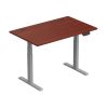 Adjustable Height Table Up Up Thor Gray, Table top M Dark Walnut