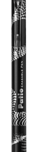 Retractable erasable pen Patio Black ink