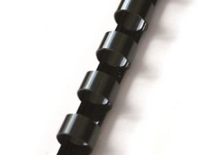 Binding spiral 12 mm (100vnt), black