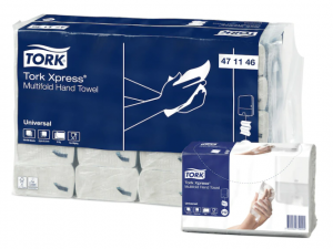 Leaflet towel paper Tork Xpress Multifold Universal H2 2 layers., 23,4 x 21,3 cm (20 pcs)