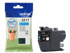 Brother LC3217 (LC3217C) Ink Cartridge, Cyan