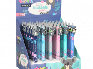 Retractable erasable pen Colorino Koala