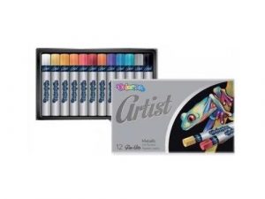 Colorino Artist Metallic Oil Pastels 12 colours