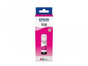 Epson 106 EcoTank (C13T00R340) Ink Refill Bottle, Magenta