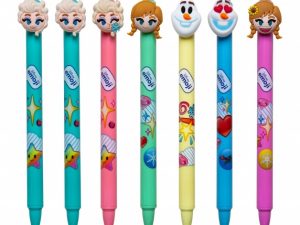 Retractable erasable pen Colorino Disney Emoji Frozen