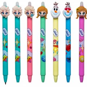 Retractable erasable pen Colorino Disney Emoji Frozen