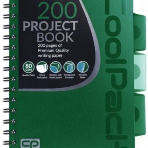 Spiral note book A5 Coolpack Green