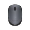 Logitech M170 Wireless Mouse, RF Wireless, 1000 DPI, Grey/Black