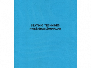 Statinio techninės priežiūros žurnalas  0720-045