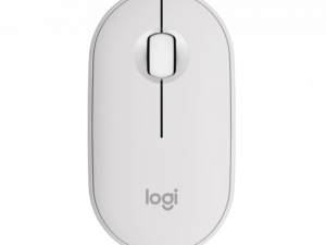 Logitech Pebble 2 M350s Wireless Mouse, RF Wireless + Bluetooth, 4000 DPI, Tonal White