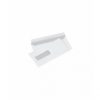 Envelope with window (30x90 mm) left, middle, E65 (DL), 110x220 mm, 80 g, white, Box 1000 pcs.