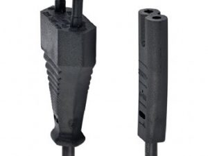 Gembird PC-184/2 Power cable, EU Power plug, 1.8m, Black