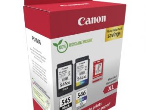 Canon PG-545XL/CL-546XL (8286B011) Photo value pack Ink Cartridge Multipack, BK/CMY