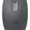 Logitech M196 Wireless Mouse, Bluetooth, 1000 DPI, Graphite