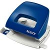 Punch hole Leitz 5038 blue, up to 16 sheets, metal 1101-120