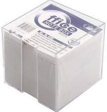 Notes Forpus, 9x9 cm, white, Not glued, with cover (800)  0716-005