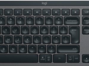 Logitech MX Keys S Wireless Keyboard, RF Wireless+Bluetooth, Illuminated, US Int, Graphite