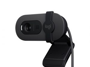 Logitech Brio 100 Full HD Webcam, 2 MP, FHD 1080p, 58°, USB, Graphite