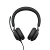 Jabra Evolve2 40 UC Stereo Wired Headset, USB-A, Black