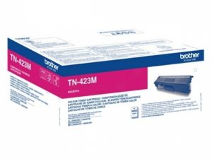 Brother TN-423 (TN423M) Toner Cartridge, Magenta