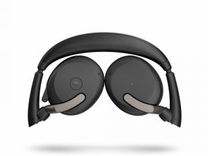 Jabra Evolve2 65 Flex MS Stereo Link380c Wireless Headset, Bluetooth, USB-C, Black