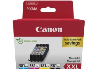 Canon CLI-581XXL (1998C007) Ink Cartridge Multipack, C/M/Y/BK