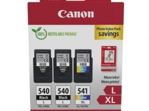 Canon PG-540L/CL-541XL (5224B015) Photo value pack Ink Cartridge Multipack, BK/CMY