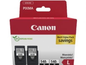 Canon PG-540L (5224B020) Ink Cartridge Multipack, Black