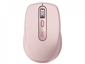 Logitech MX Anywhere 3S Mouse - RF Wireless + Bluetooth, Laser, 8000 DPI, Rose