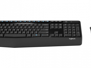 Logitech MK345 Combo Wireless Keyboard + Mouse, US, Black