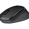 Logitech B330 Silent Plus Wireless Mouse, RF Wireless, 1000 DPI, Black