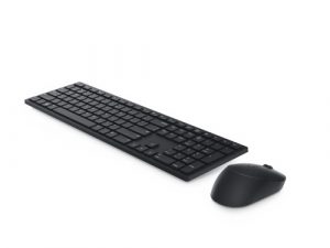 Dell Pro KM5221W Wireless Keyboard and Mouse, RF Wireless, US Int, Black