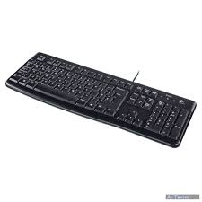 Logitech K120 Wired Keyboard, USB, US, Black