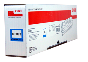 Oki Toner MC873 Cyan 10k (45862816)