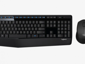 Logitech MK345 Combo Wireless Keyboard + Mouse, US, Black